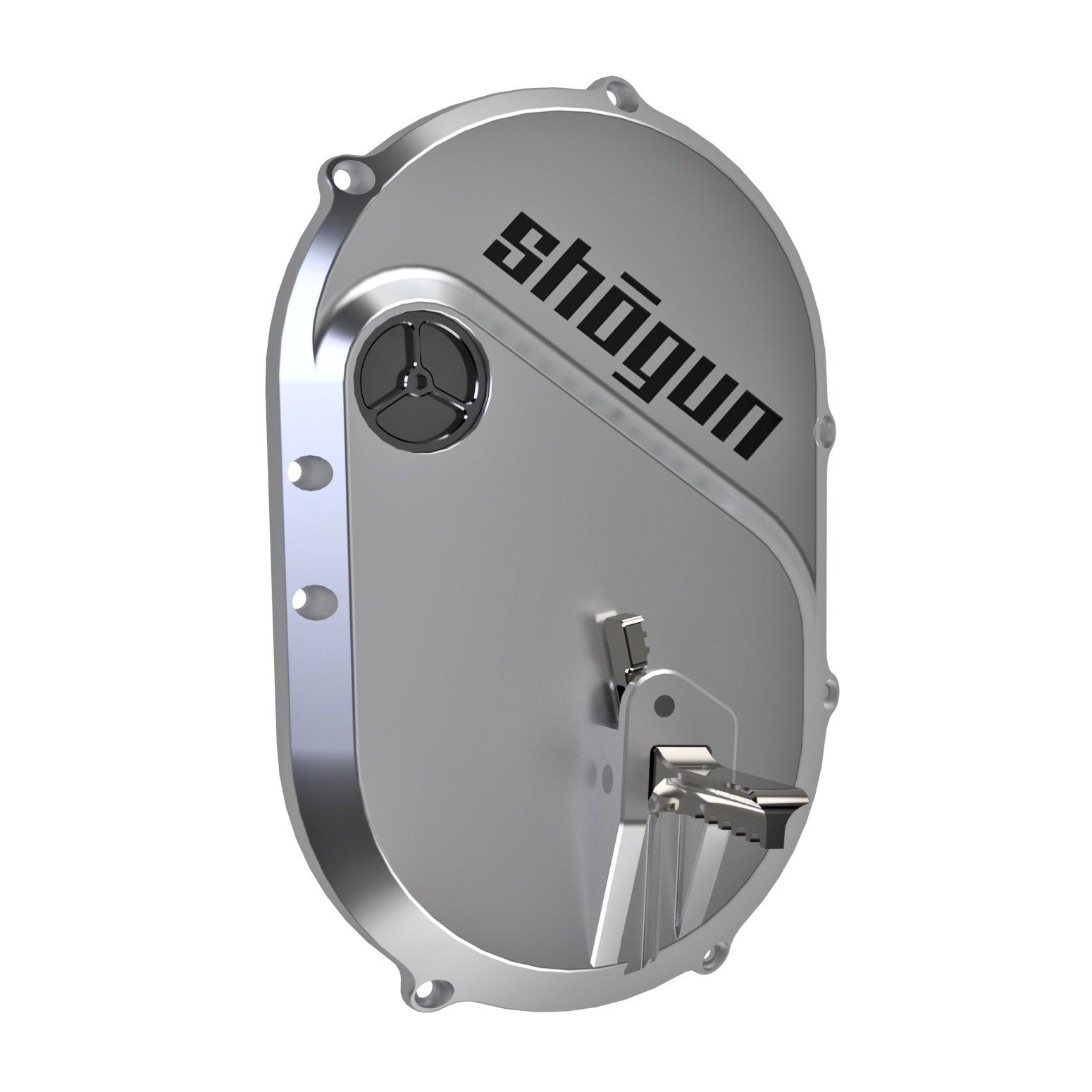 Shogun Right Side Foot Hook on Stark VARG electric bike