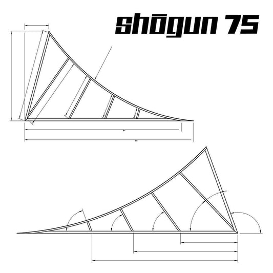 Shogun 75 Ramp designed for 4.5m airbag landings