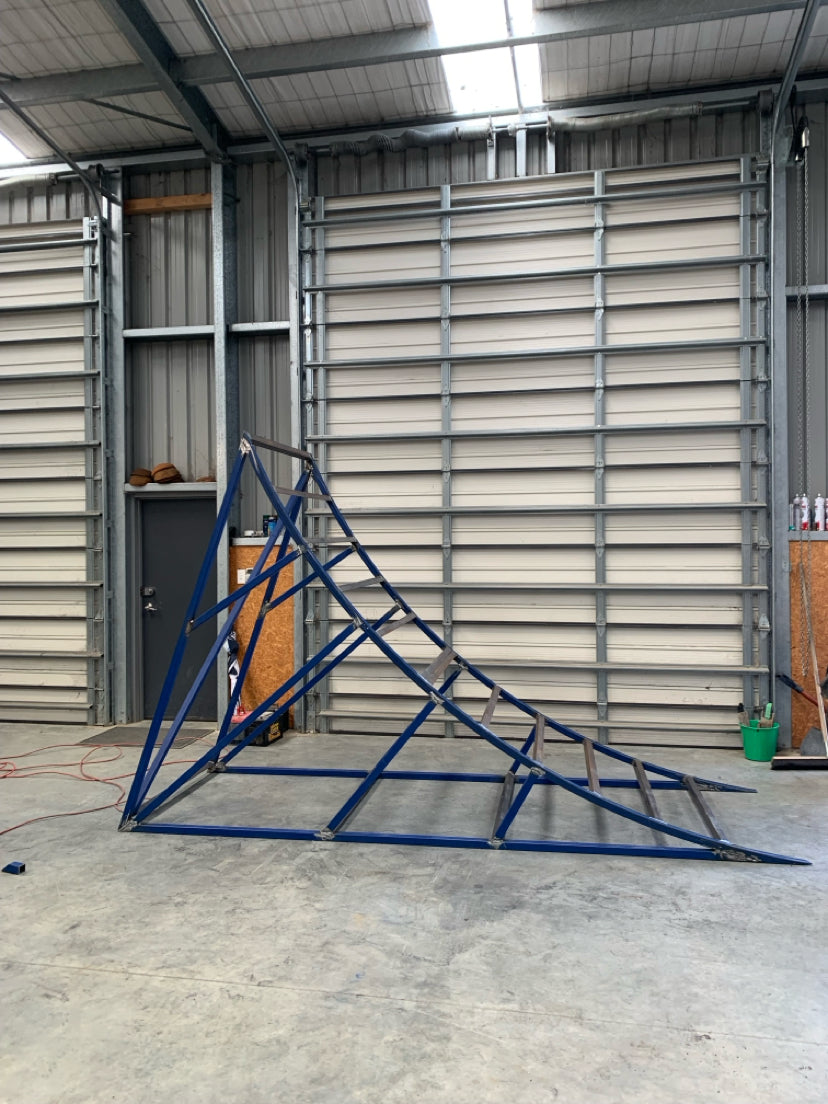 Mini ramp plan designed for BMX and pit bikes