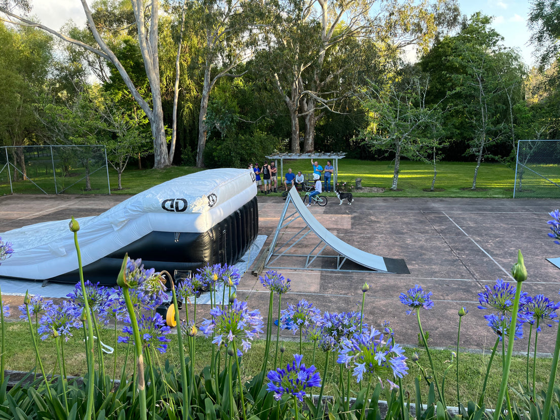 Mini ramp plan designed for BMX and pit bikes