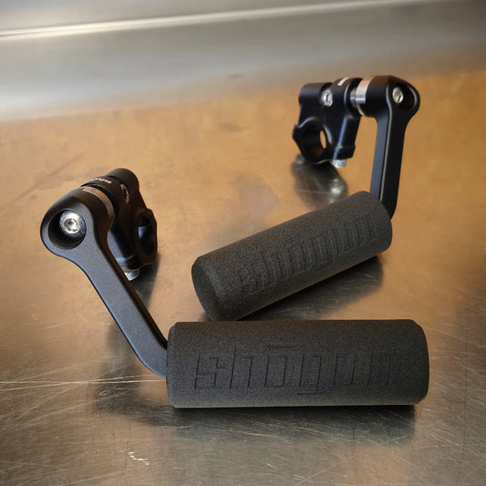 Shogun MTB/BMX Flip Levers — lightweight titanium and aluminum design for maximum control