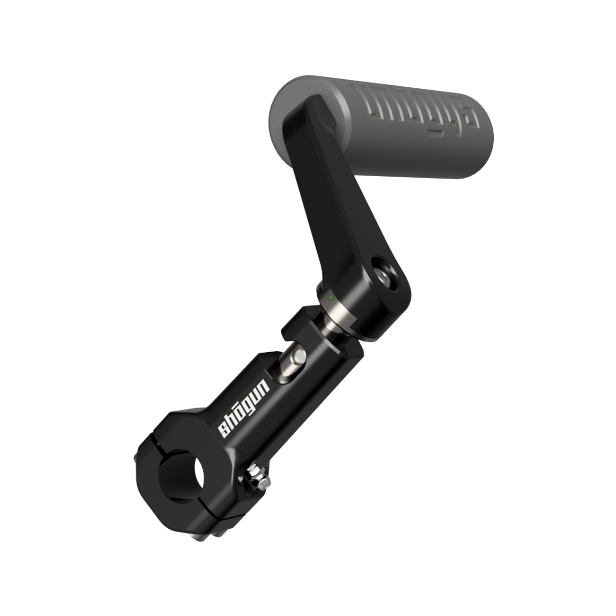 Freestyle snowmobile flip levers CNC machined from 7075 aluminum and Grade 5 titanium.